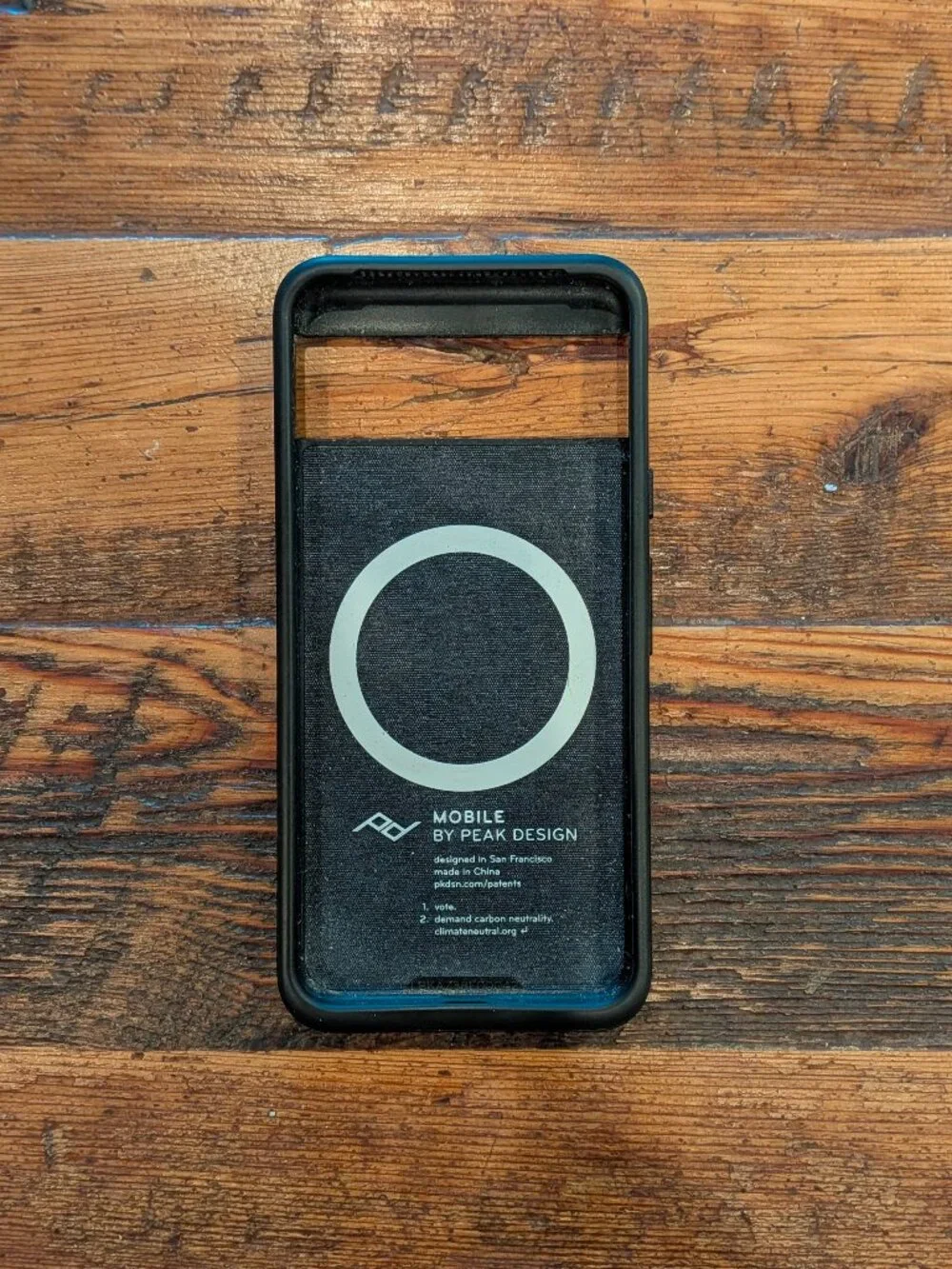 Peak Design Everyday Case for Pixel 8 in Charcoal Gray